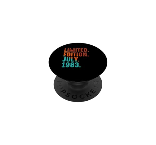 Edición Limitada Julio 1983 Cumpleaños PopSockets PopGrip Adhesivo