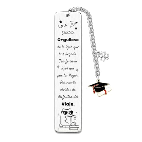 LUODAN Marcadores De Libros Inspiradores Mujeres Hombres Adolescentes Graduación Amigos...