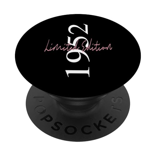 Edición Limitada 1952 Cumpleaños 1952 Nacido 1952 Vintage PopSockets PopGrip Adhesivo