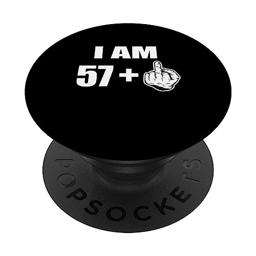 58 cumpleaños 58 cumpleaños hombre 58 años 58 año de vida PopSockets PopGrip Intercambiable