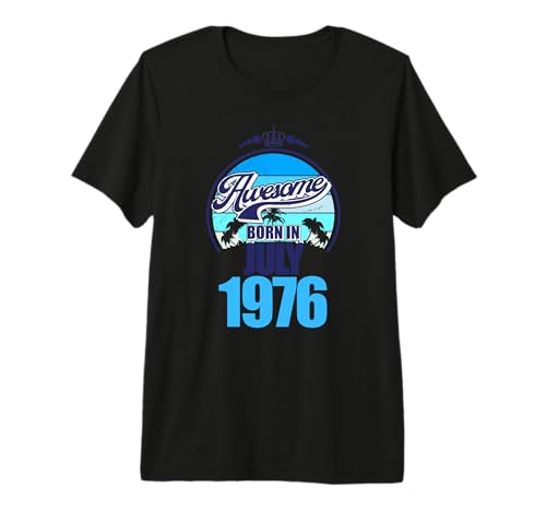 Ideal Desde Julio de 1976, 50 cumpleaños, 50 años Camiseta Premium