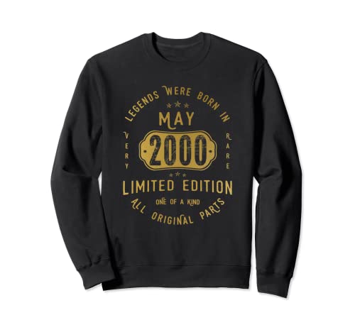 Legends Were Born In May 2000 Cumpleaños Sudadera