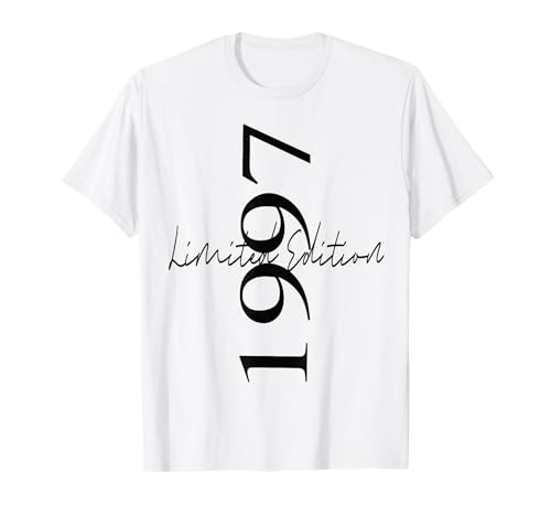 Edición Limitada 1997 Cumpleaños 1997 Nacido en 1997 Vintage Camiseta