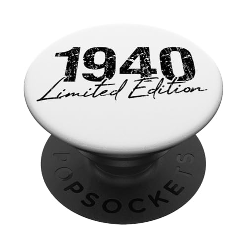 Cumpleaños 1940 edición Limitada Used Grunge Vintage Birthday PopSockets PopGrip Adhesivo