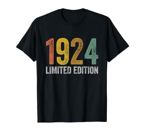 Cumpleaños 1924 Camiseta
