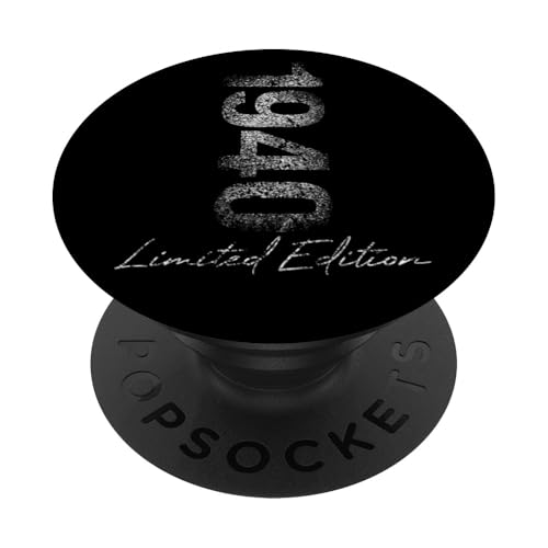 Cumpleaños 1940 edición Limitada Used Grunge Vintage Birthday PopSockets PopGrip Adhesivo
