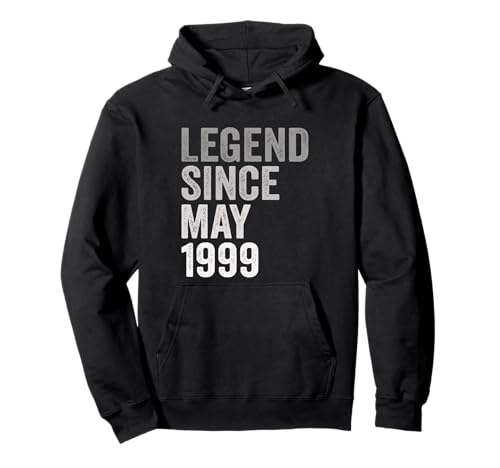Leyenda Desde Mayo de 1999 Año de Cumpleaños Sudadera con Capucha
