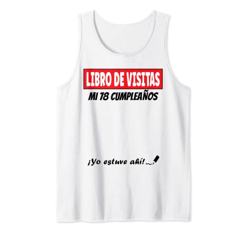 Libro De Visitas - 78 Años Cumpleaños Divertido Regalo 1943 Camiseta sin Mangas