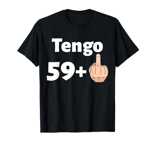 60 Años Cumpleaños Hombres Mujeres Regalo Divertido 1961 Camiseta