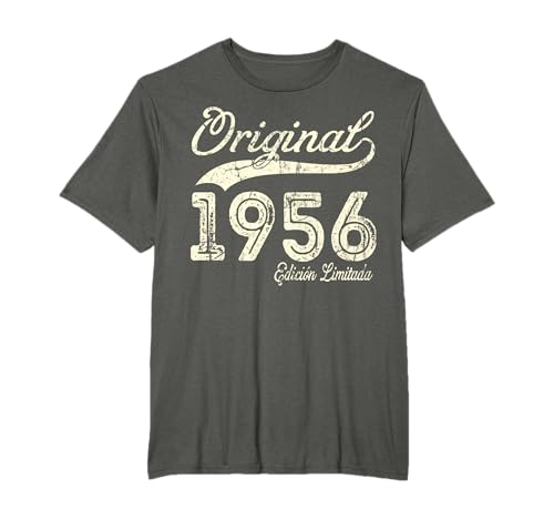 Original 1956 70 Años Cumpleaños Hombre Fabricado En 1956 Camiseta
