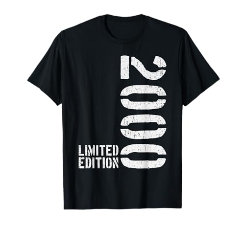 2000 Edición Limitada 26 Años 26 Cumpleaños Camiseta