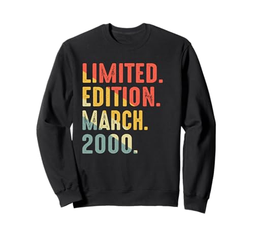 Edición Limitada Marzo 2000 Cumpleaños Sudadera