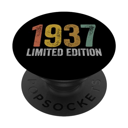 Cumpleaños 1937 PopSockets PopGrip Intercambiable