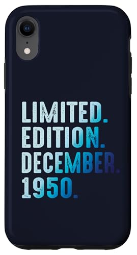 Diciembre 1950 Año 1950 Retro 1950 Vintage Edición Limitada Carcasa para iPhone XR