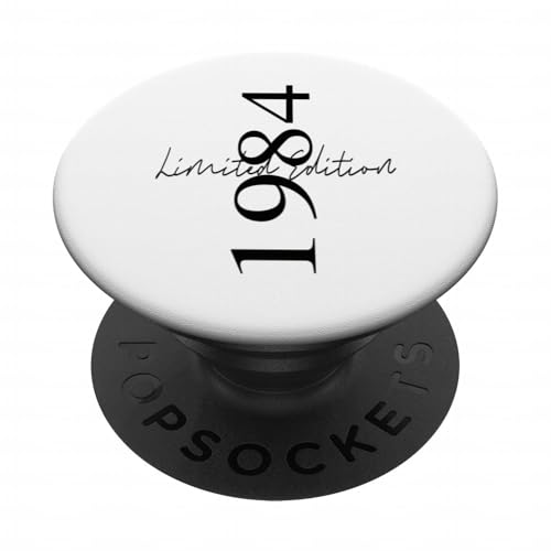Edición Limitada 1984 Cumpleaños 1984 Nacido en 1984 Vintage PopSockets PopGrip Adhesivo