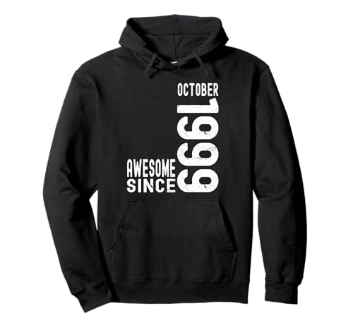 Impresionante desde octubre de 1999, nacido en 1999 cumpleaños de octubre Sudadera con Capucha