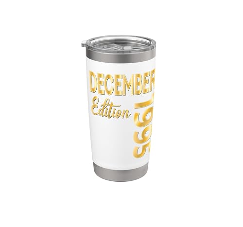 31º cumpleaños, diciembre de 1995 Vaso térmico de acero inoxidable de doble pared