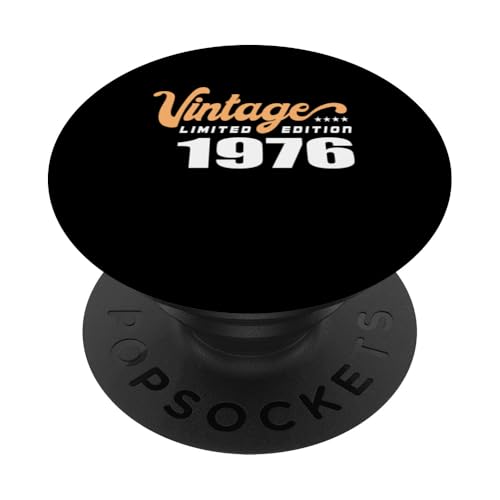Edición Limitada 1976 Cumpleaños 1976 Nacido en 1976 PopSockets PopGrip Adhesivo