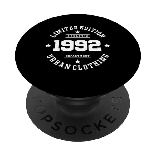 Edición Limitada 1992 Cumpleaños 1992 Nacido en 1992 PopSockets PopGrip Adhesivo