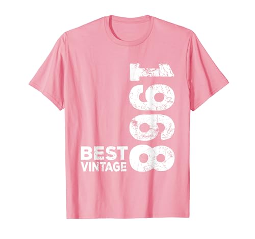 Best Vintage 1968 Cumpleaños Camiseta