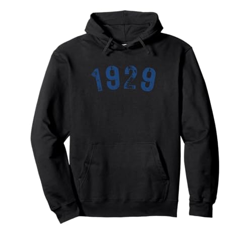 Vintage 1929 Cumpleaños en 1929 Sudadera con Capucha