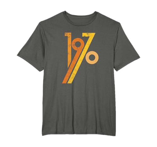 Estilo Vintage Cumpleaños 1970 Camiseta