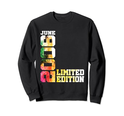 Junio 2006 regalo I 18 cumpleaños 18 años hombre mujer Sudadera