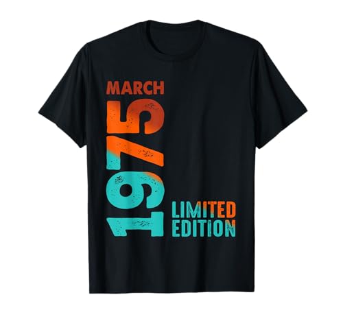 Edición Limitada 1975 Marzo 1975 Camiseta