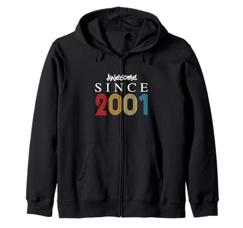 Impresionante Desde 2001 Cumpleaños 2001 Vintage 2001 Sudadera con Capucha
