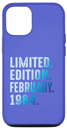 Febrero 1984 Año 1984 Cumpleaños 1984 Edición Limitada Carcasa para iPhone 12/12 Pro