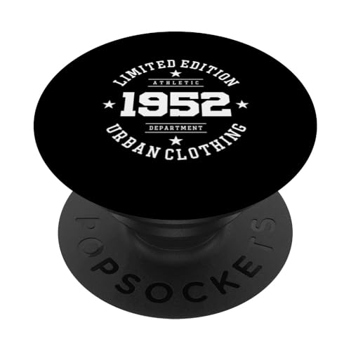Edición Limitada 1952 Cumpleaños 1952 Nacido en 1952 PopSockets PopGrip Adhesivo