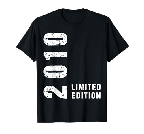 15 Cumpleaños 2010 15 años chica chico vintage 2010 Camiseta