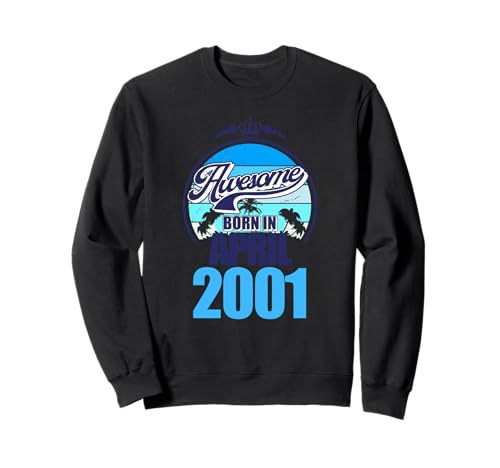 Ideal Desde Abril de 2001 25 cumpleaños en alemán Sudadera