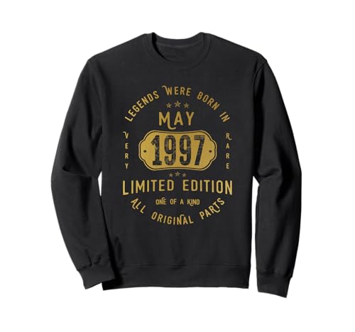 Legends Were Born In May 1997 Cumpleaños Sudadera