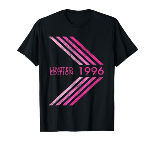 Cumpleaños 1996 Edición Limitada Mujer Sportive Stripe Camiseta