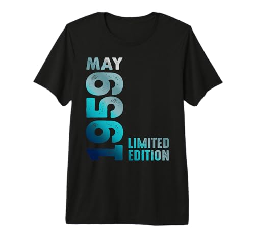 Edición Limitada Mayo 1959 Cumpleaños Camiseta Premium