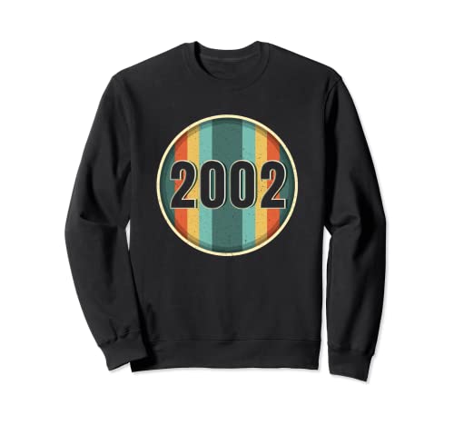 Camisetas de cumpleaños vintage 2002 para hombres divertidos cumpleaños 2002 Sudadera