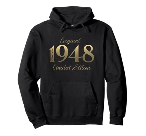 77 cumpleaños Hombre Mujer Regalo Noviembre 1948 Sudadera con Capucha
