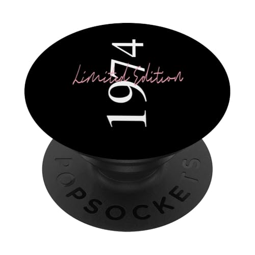 Edición Limitada 1974 Cumpleaños 1974 Nacido en 1974 Vintage PopSockets PopGrip Adhesivo