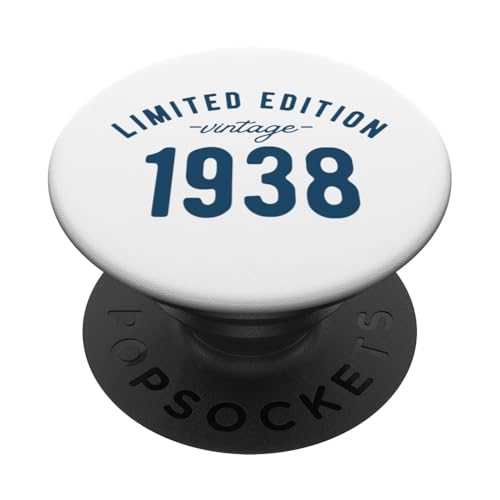 Edición Limitada Vintage Cumpleaños 1938 PopSockets PopGrip Adhesivo