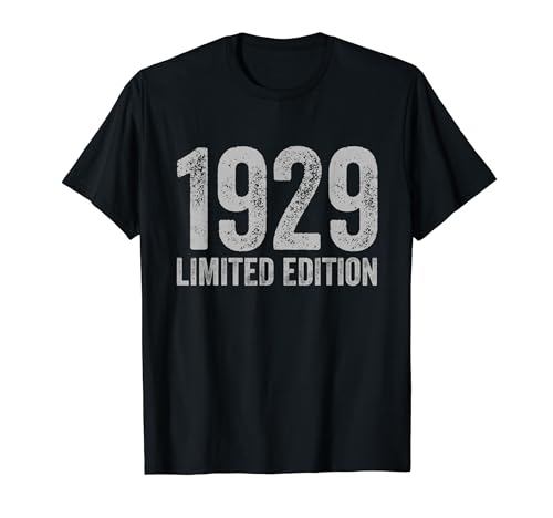 Cumpleaños 1929 Camiseta