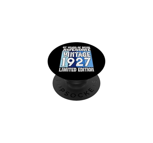 Edición Limitada 97 cumpleaños Nacido en 1927 PopSockets PopGrip Adhesivo