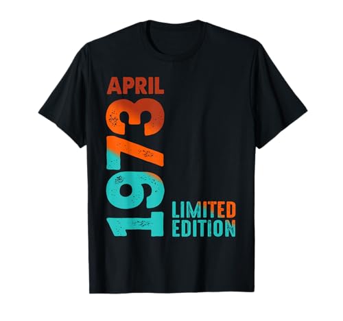 Edición Limitada 1973 Abril 1973 Camiseta