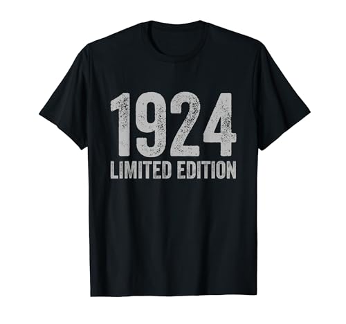 Cumpleaños 1924 Camiseta