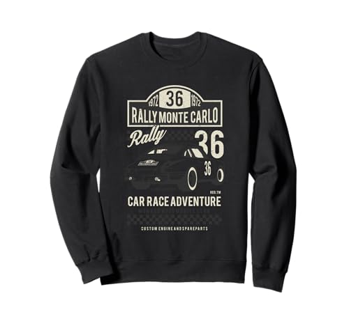Automóvil Rally de Montecarlo 1972 50 cumpleaños 50 Sudadera