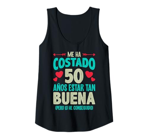 Mujer Me Ha Costado 50 Años Regalo 50 Cumpleaños 1970 For Ella Camiseta sin Mangas