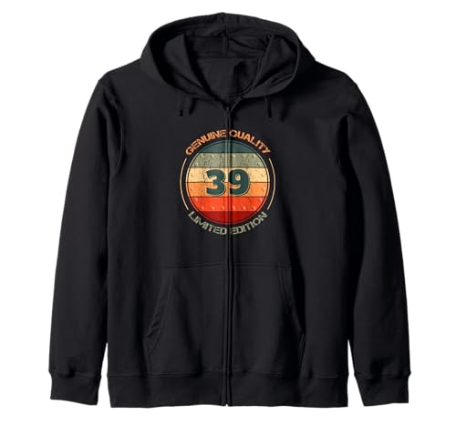 Vintage Edición Limitada Regalo 39 Años Hombre 39 Cumpleaños Sudadera con Capucha