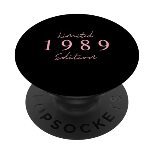 Edición Limitada 1989 Cumpleaños 1989 Nacido 1989 Vintage PopSockets PopGrip Adhesivo
