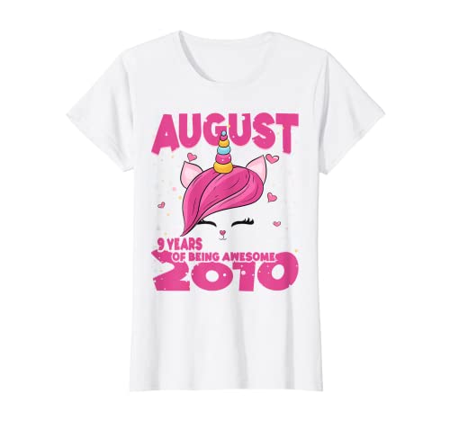 Agosto 2010 camisa de cumpleaños 2010 regalos de cumpleaños Camiseta