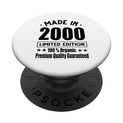 Edición Limitada 2000 Cumpleaños 2000 Nacido en 2000 PopSockets PopGrip Adhesivo
